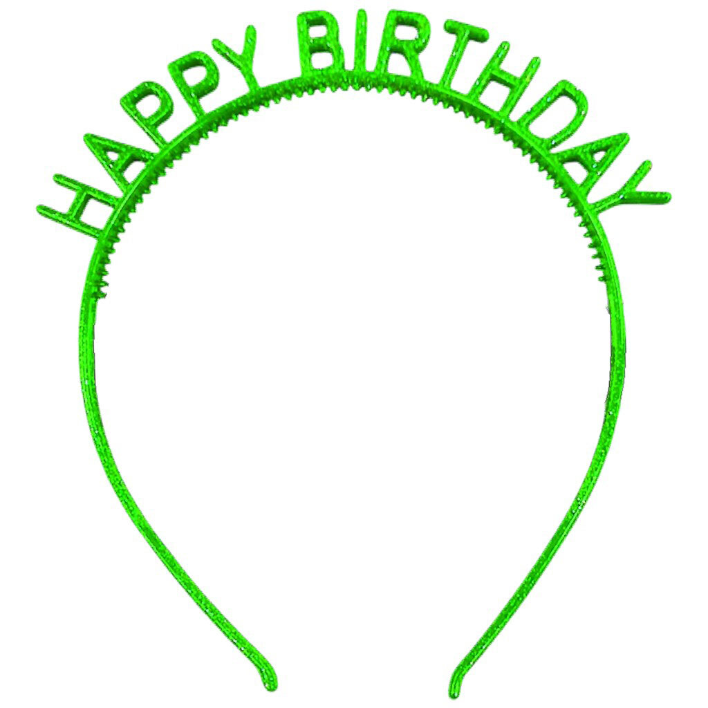 Обруч для волос с блестками Нappy Birthday - № 3 Обруч для волос с блестками Нappy Birthday - № 3