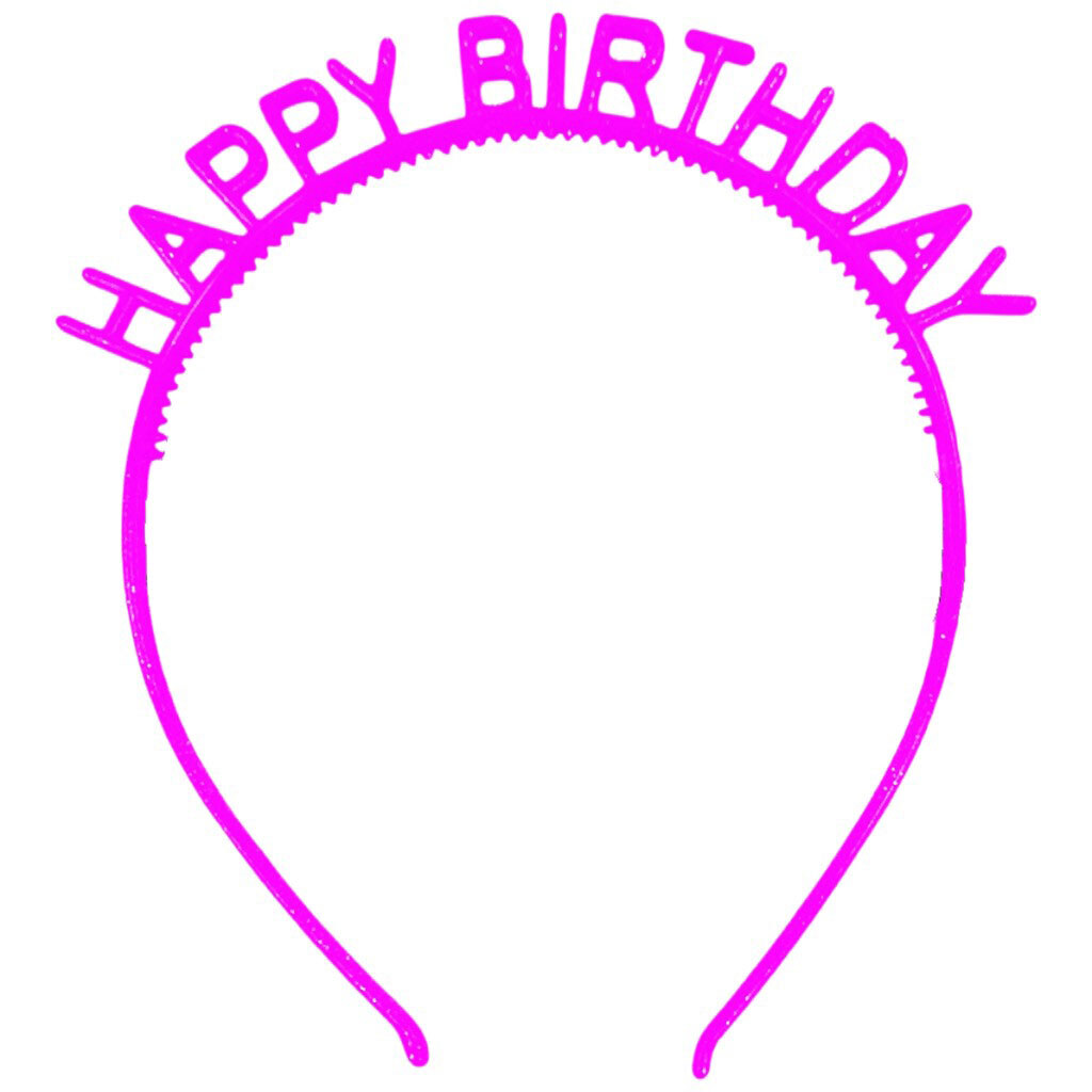 Обруч для волос с блестками Нappy Birthday - № 6 Обруч для волос с блестками Нappy Birthday - № 6