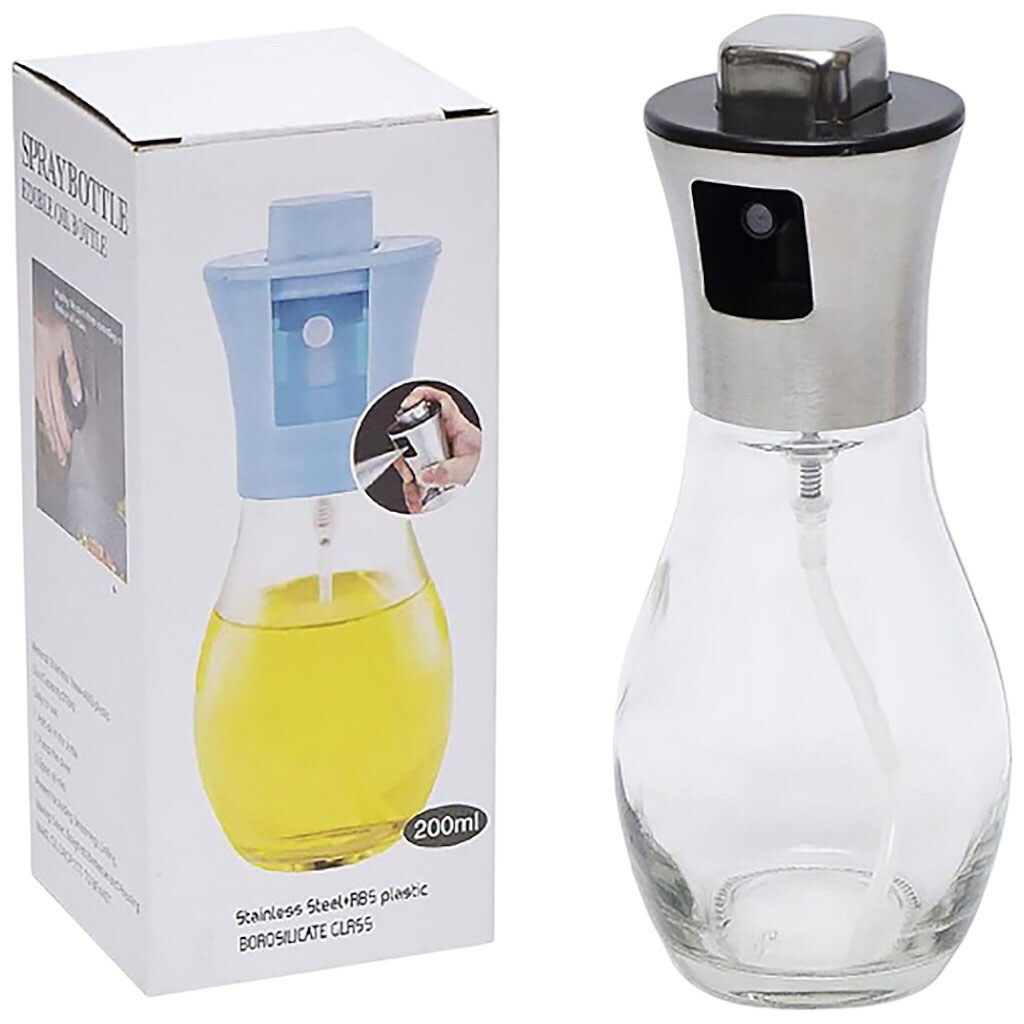 Бутылка для масла стеклянная с распылителем - № 3 Бутылка для масла стеклянная с распылителем - № 3