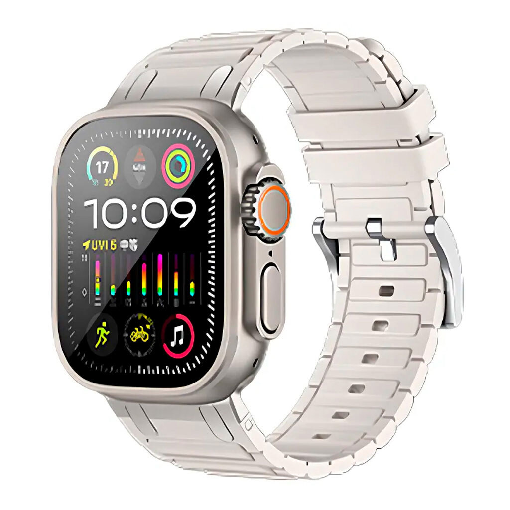 Ремінець Apple Watch 42 / Watch 44, Hoco iWatch WA35, Star Color, Білий - № 2 Ремінець Apple Watch 42 / Watch 44, Hoco iWatch WA35, Star Color, Білий - № 2