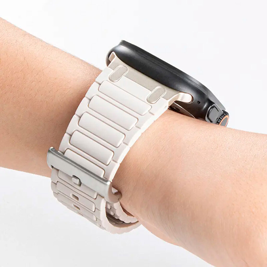 Ремінець Apple Watch 42 / Watch 44, Hoco iWatch WA35, Star Color, Білий - № 3 Ремінець Apple Watch 42 / Watch 44, Hoco iWatch WA35, Star Color, Білий - № 3