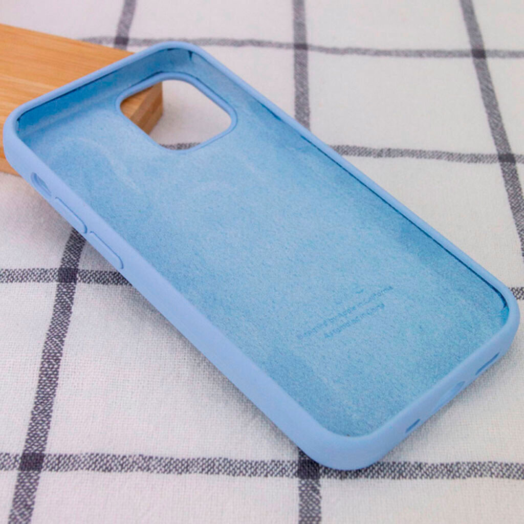 Чехол (накладка) Apple iPhone 17, Original Soft Case, Lilac Blue, Голубой - № 2 Чехол (накладка) Apple iPhone 17, Original Soft Case, Lilac Blue, Голубой - № 2