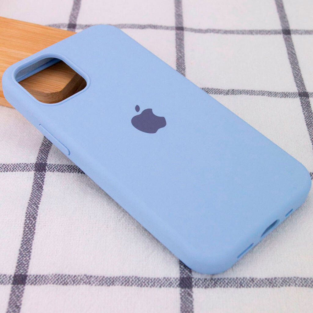 Чехол (накладка) Apple iPhone 17, Original Soft Case, Lilac Blue, Голубой - № 3 Чехол (накладка) Apple iPhone 17, Original Soft Case, Lilac Blue, Голубой - № 3
