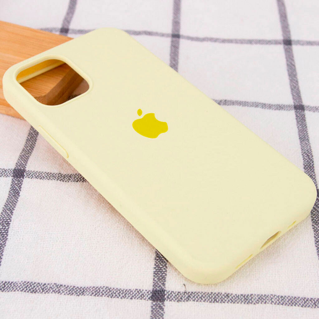 Чохол (накладка) Apple iPhone 17, Original Soft Case, Mellow Yellow, Жовтий - № 3 Чохол (накладка) Apple iPhone 17, Original Soft Case, Mellow Yellow, Жовтий - № 3