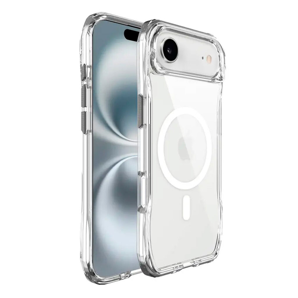 Чохол (накладка) Apple iPhone 17 Air, Space Octagon, MagSafe, Прозорий - № 1 Чохол (накладка) Apple iPhone 17 Air, Space Octagon, MagSafe, Прозорий - № 1