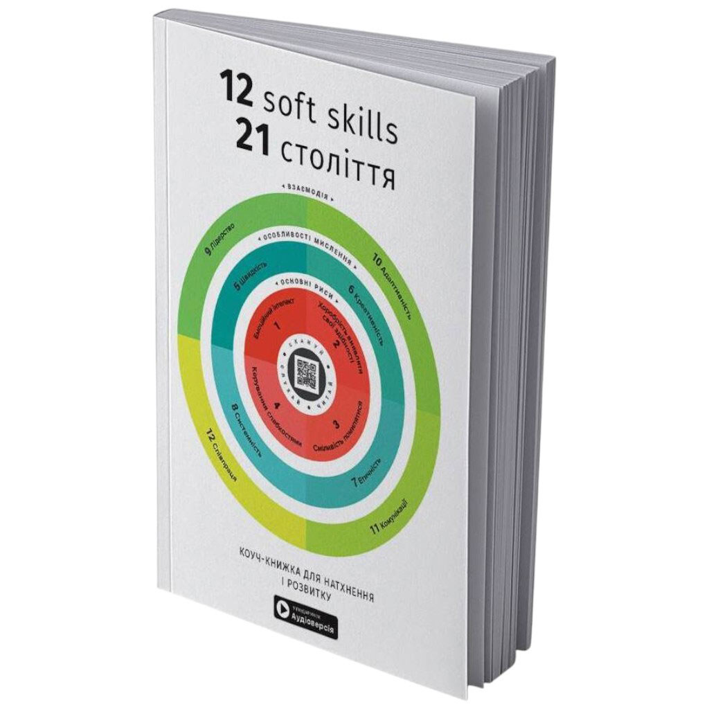 12 soft skills 21 века. Коуч-книга для вдохновения и развития. Сборник самари (мягкая обложка) + Аудиокнига - № 2 12 soft skills 21 века. Коуч-книга для вдохновения и развития. Сборник самари (мягкая обложка) + Аудиокнига - № 2