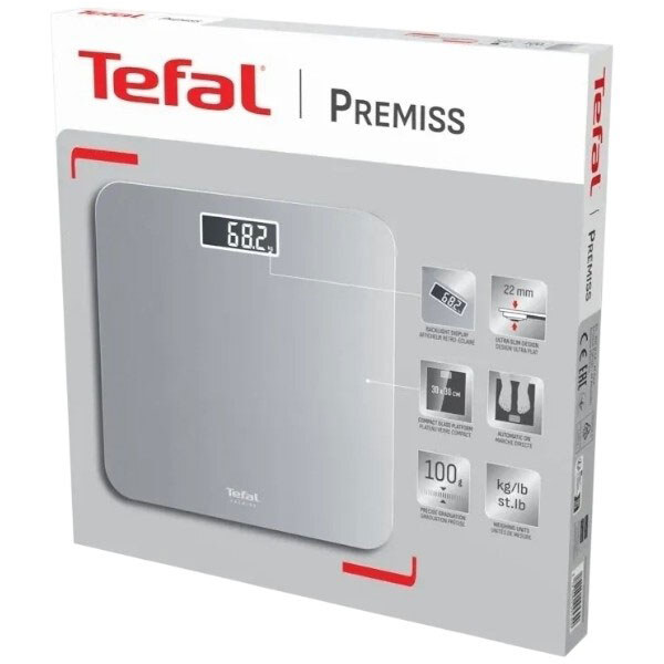 Весы напольные Tefal Premiss PP1801V0, Серый - № 3 Весы напольные Tefal Premiss PP1801V0, Серый - № 3