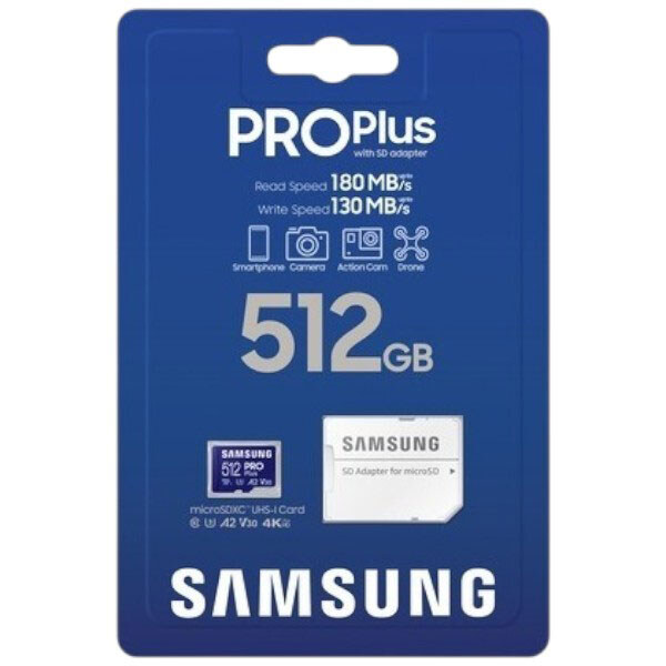 Карта пам'яті Samsung Pro Plus, 512 Гб. - № 3 Карта пам'яті Samsung Pro Plus, 512 Гб. - № 3