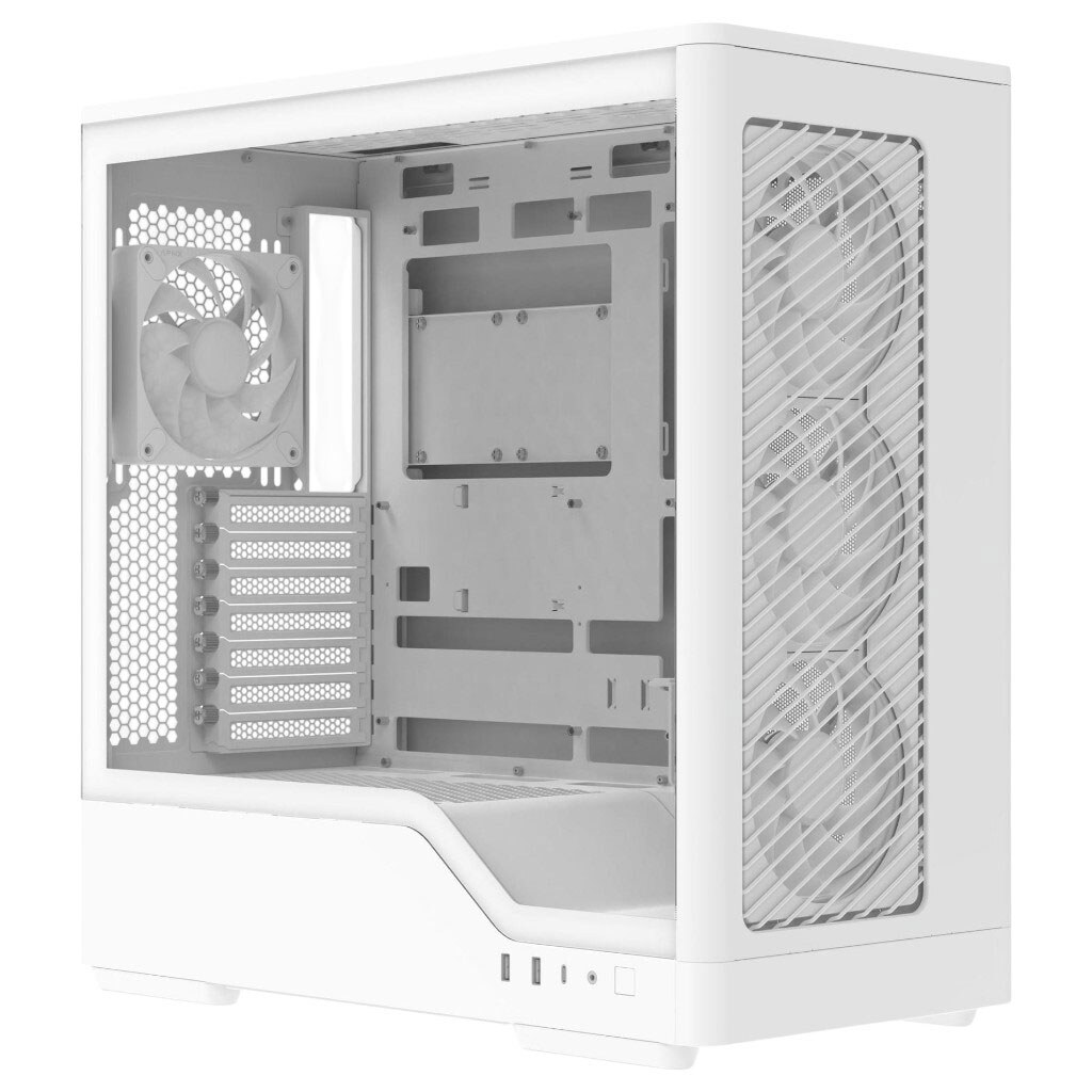Корпус AeroCool D520A-WT-v1, Белый - № 1 Корпус AeroCool D520A-WT-v1, Белый - № 1