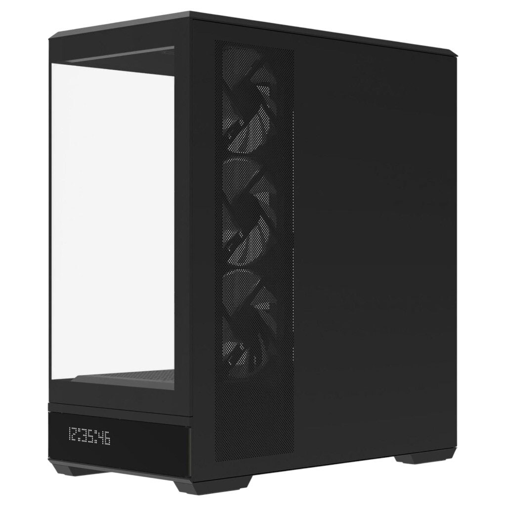 Корпус AeroCool P500B Digi-BK-v1, Черный - № 3 Корпус AeroCool P500B Digi-BK-v1, Черный - № 3