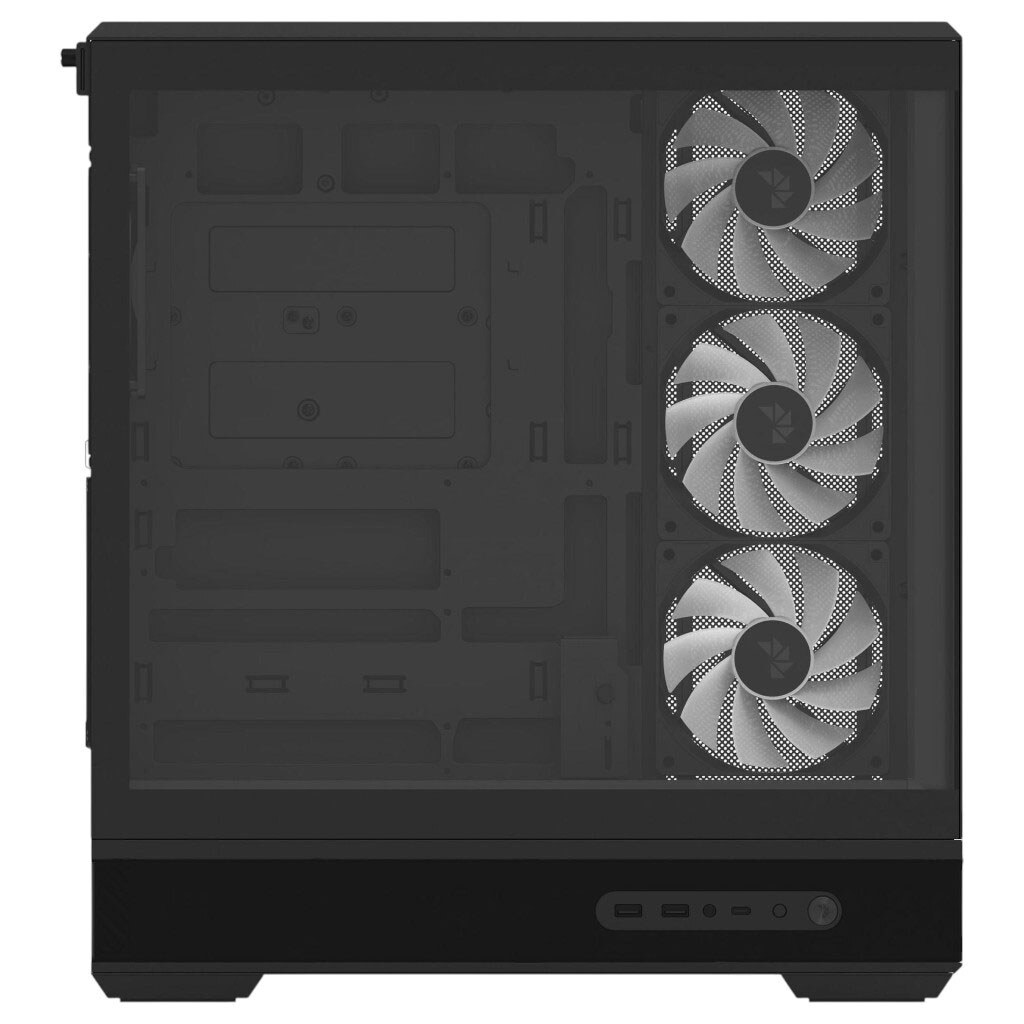 Корпус AeroCool P500B Digi-BK-v1, Черный - № 4 Корпус AeroCool P500B Digi-BK-v1, Черный - № 4