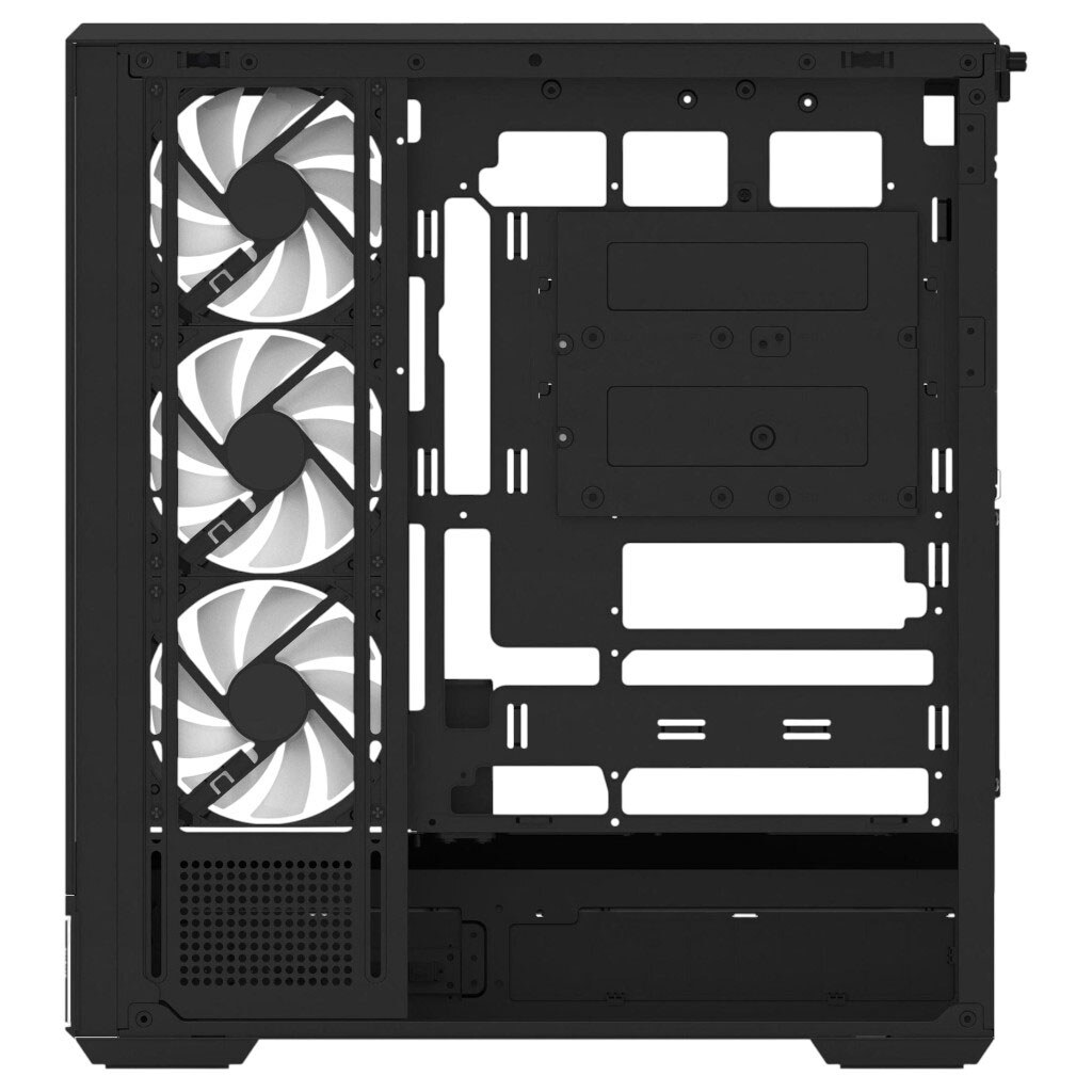 Корпус AeroCool P500B Digi-BK-v1, Черный - № 5 Корпус AeroCool P500B Digi-BK-v1, Черный - № 5