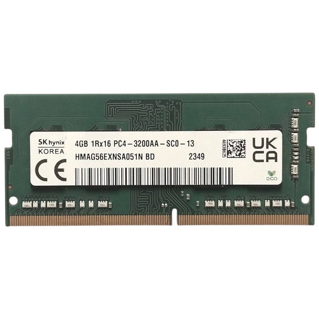 Модуль пам'яті Hynix HMAG56EXNSA051N-BD, 4 Гб. - № 1 Модуль пам'яті Hynix HMAG56EXNSA051N-BD, 4 Гб. - № 1