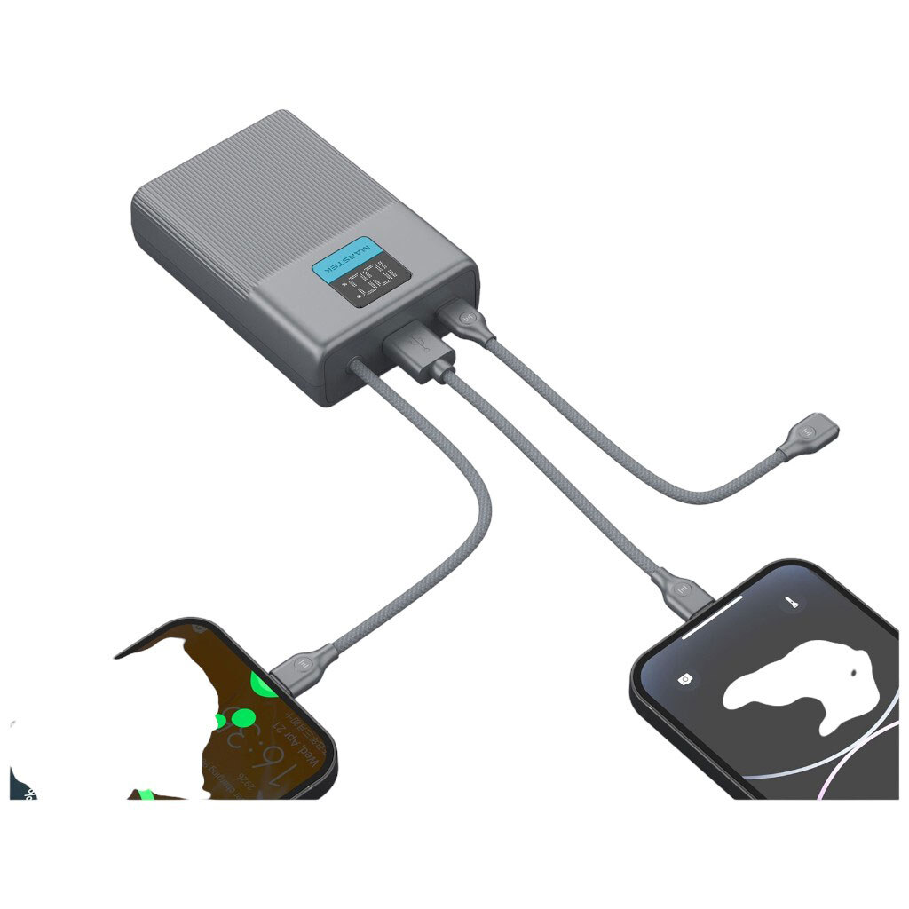 Портативная батарея (Power Bank) Marstek P265L, 10000 mAh, Серый - № 3 Портативная батарея (Power Bank) Marstek P265L, 10000 mAh, Серый - № 3