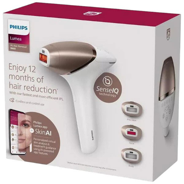 Фотоепілятор Philips BRI973, Білий - № 2 Фотоепілятор Philips BRI973, Білий - № 2