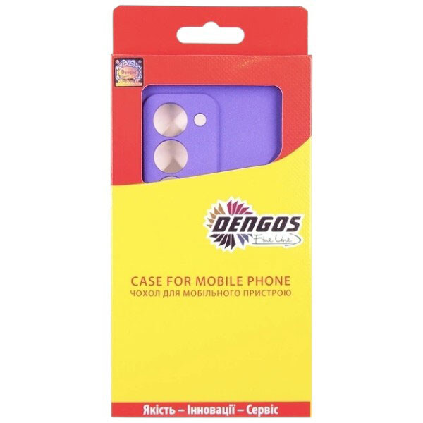 Чохол (накладка) Xiaomi Redmi 15, Dengos Carbon, Фіолетовий - № 2 Чохол (накладка) Xiaomi Redmi 15, Dengos Carbon, Фіолетовий - № 2