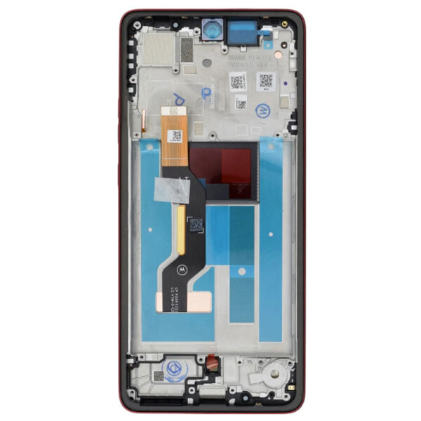 Дисплей (экран) Motorola Moto G86 / Moto G86 Power, Original (100%), С сенсорным стеклом, С рамкой, Красный - № 2 Дисплей (экран) Motorola Moto G86 / Moto G86 Power, Original (100%), С сенсорным стеклом, С рамкой, Красный - № 2