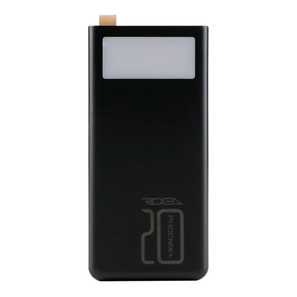 Портативна батарея (Power Bank) Ridea RP-D20L, 20000 mAh, Чорний - № 1 Портативна батарея (Power Bank) Ridea RP-D20L, 20000 mAh, Чорний - № 1