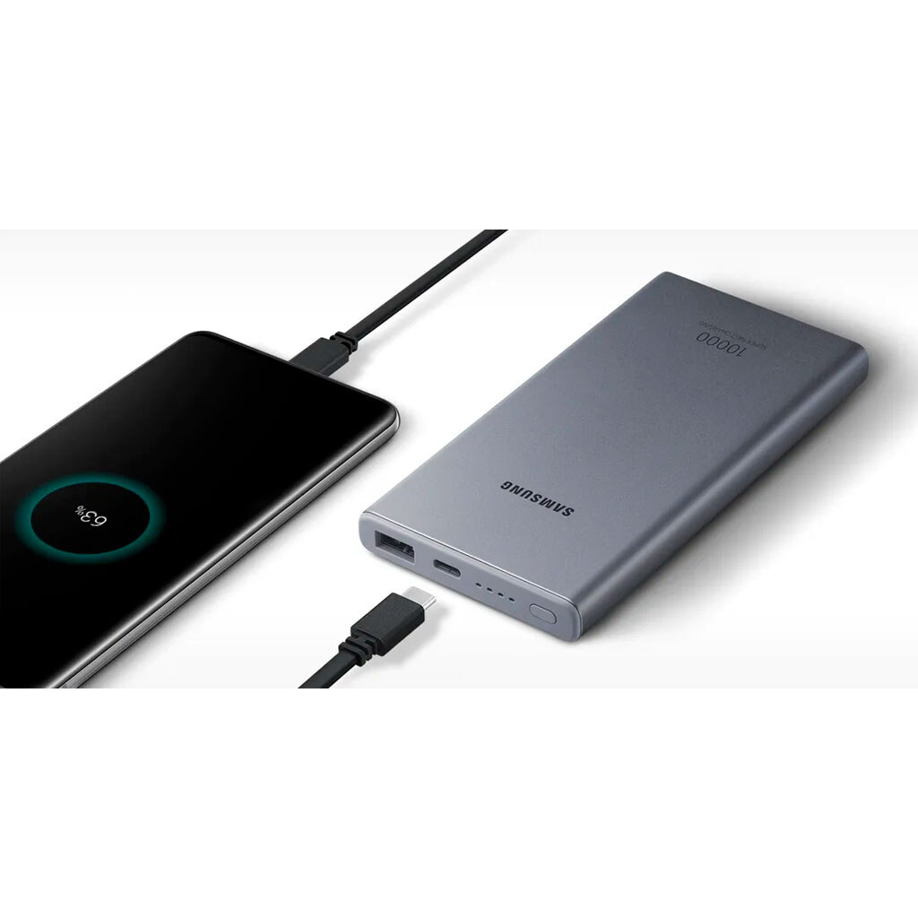 Портативная батарея (Power Bank) Samsung EB-P3300, 10000 mAh, Серый - № 4 Портативная батарея (Power Bank) Samsung EB-P3300, 10000 mAh, Серый - № 4