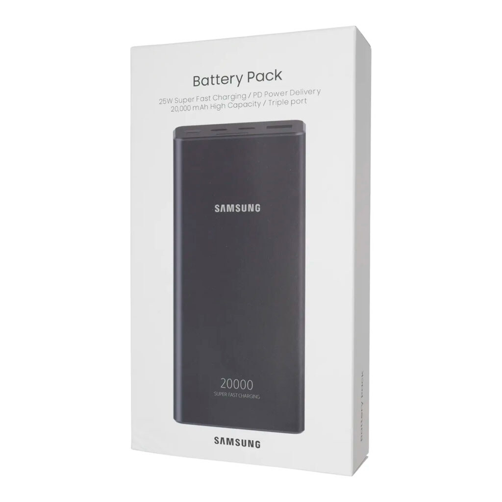 Портативна батарея (Power Bank) Samsung EB-P5300, 20000 mAh, Чорний - № 5 Портативна батарея (Power Bank) Samsung EB-P5300, 20000 mAh, Чорний - № 5