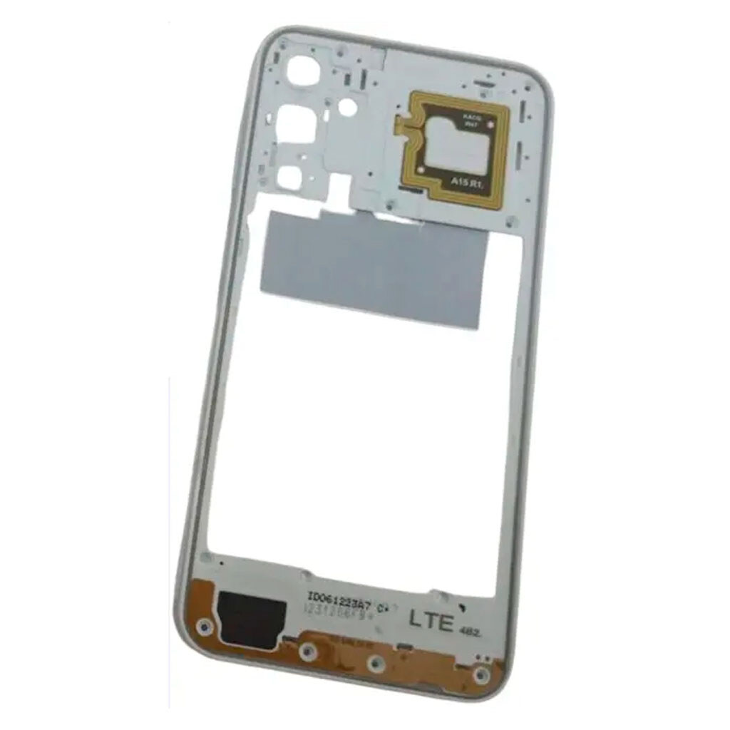 Средняя часть Samsung A155 Galaxy A15, Серебряный - № 1 Средняя часть Samsung A155 Galaxy A15, Серебряный - № 1