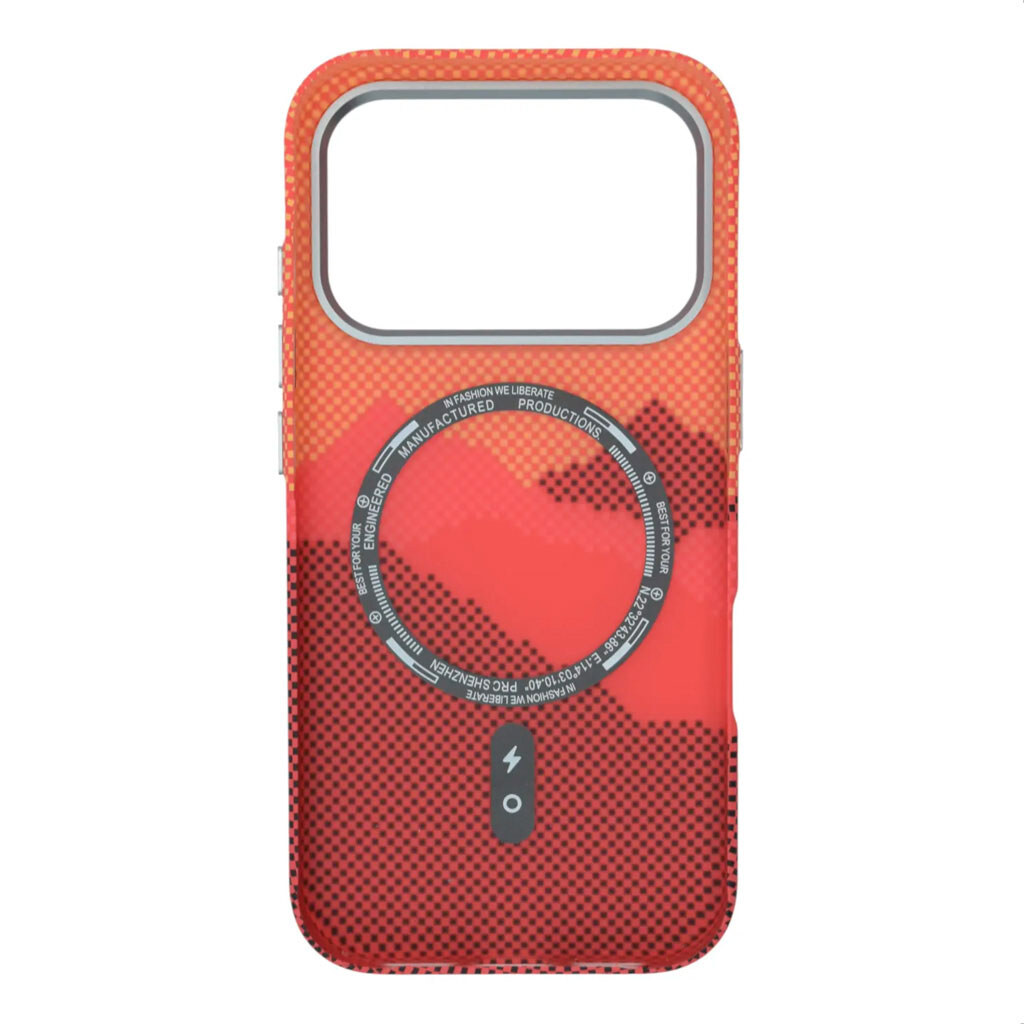 Чехол (накладка) Apple iPhone 17 Pro, D-Glory Ultra Slim, MagSafe, Orange Mountain, Оранжевый - № 2 Чехол (накладка) Apple iPhone 17 Pro, D-Glory Ultra Slim, MagSafe, Orange Mountain, Оранжевый - № 2