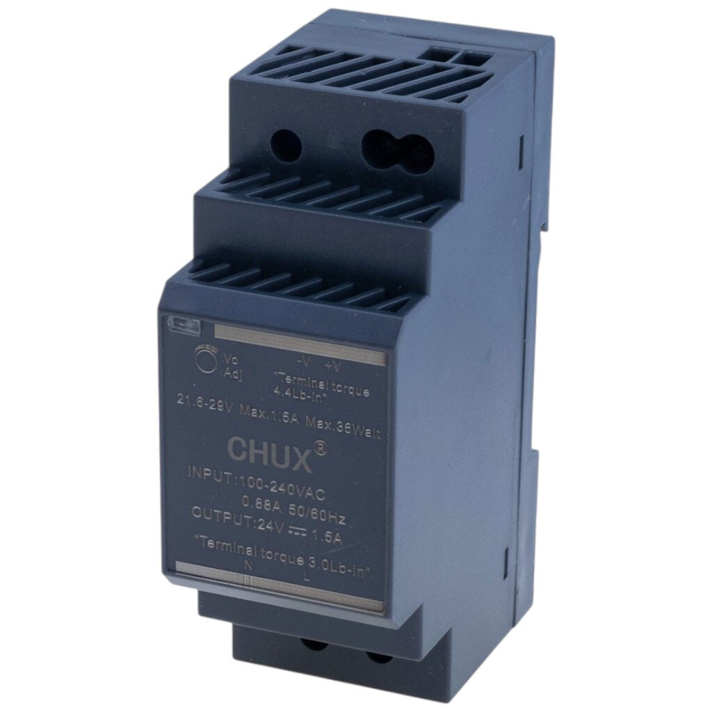 Блок питания CHUX HDR-30-24V - № 1 Блок питания CHUX HDR-30-24V - № 1