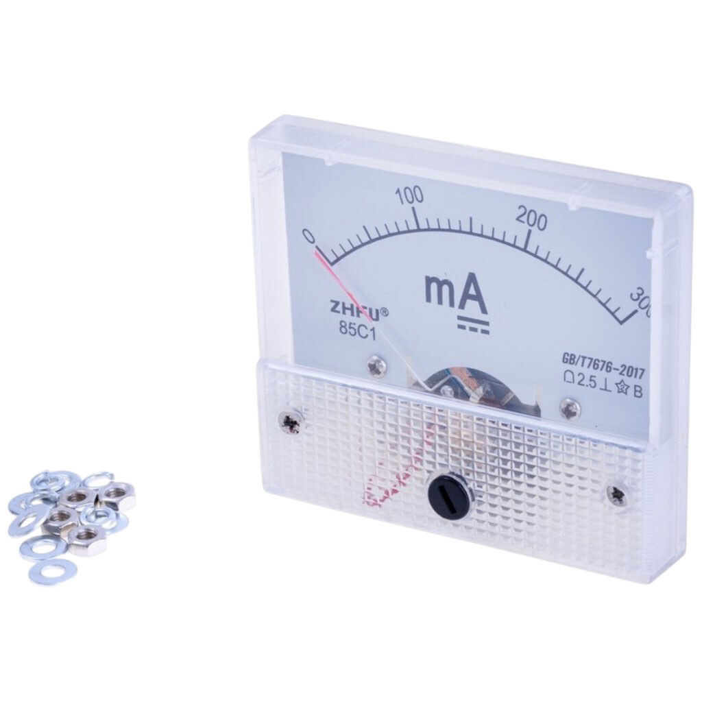 Аналоговий амперметр DC 300mA - № 1 Аналоговий амперметр DC 300mA - № 1