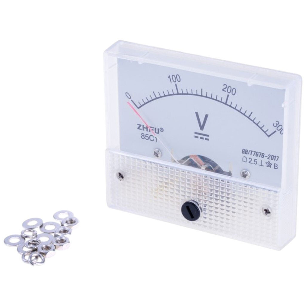 Аналоговый вольтметр 300VDC - № 1 Аналоговый вольтметр 300VDC - № 1