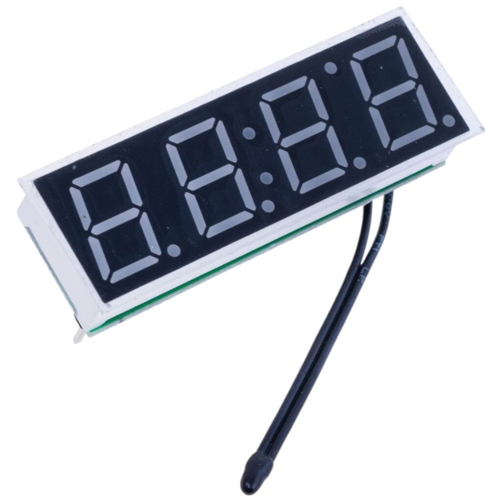 Модуль цифровий годинник, термометр, вольтметр, червоний RX8025T - № 1 Модуль цифровий годинник, термометр, вольтметр, червоний RX8025T - № 1