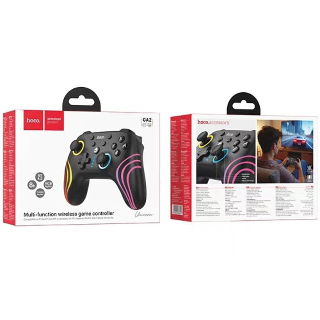 Геймпад Hoco GA2, Чорний - № 5 Геймпад Hoco GA2, Чорний - № 5