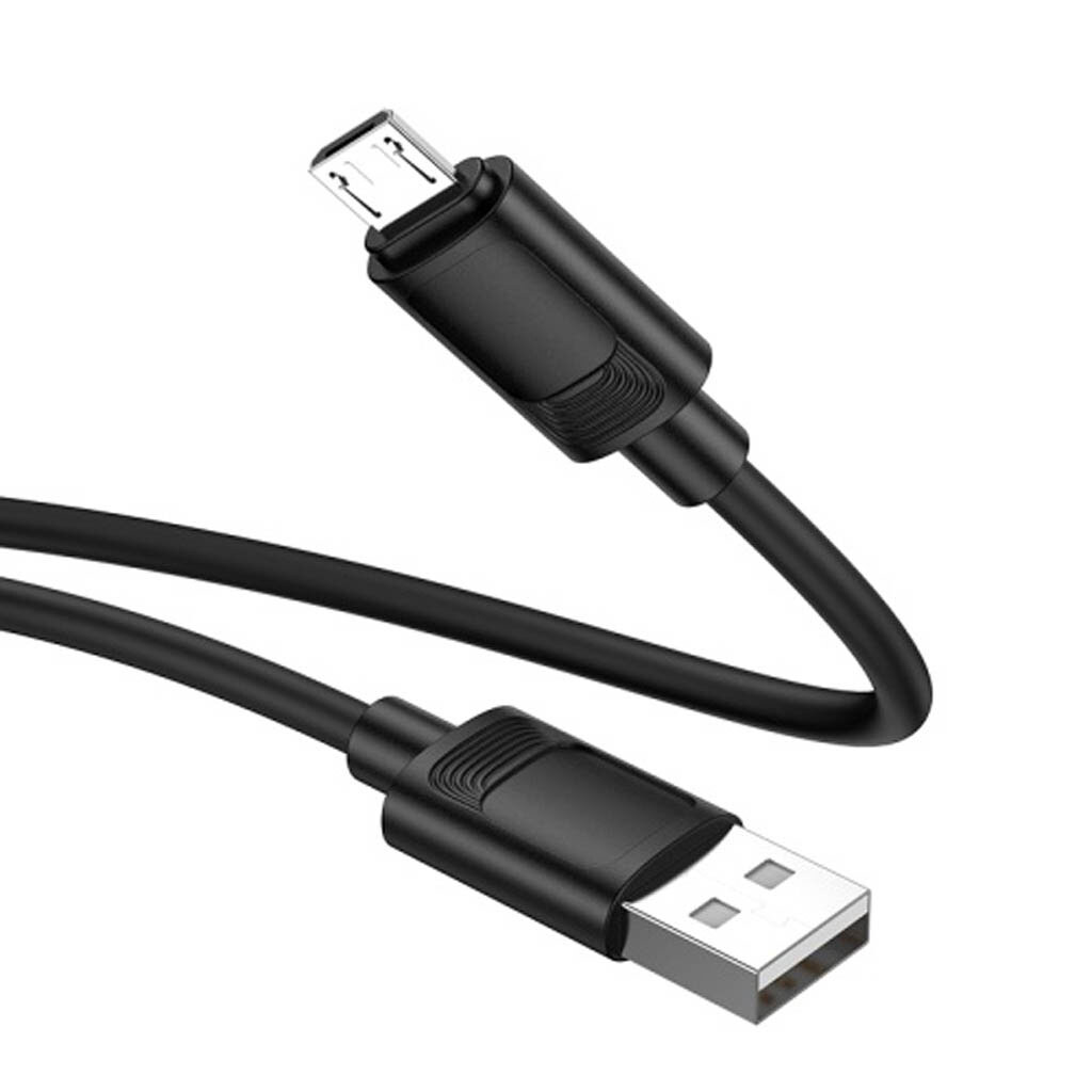 USB кабель Hoco X122, MicroUSB, 1.0 м., Черный - № 2 USB кабель Hoco X122, MicroUSB, 1.0 м., Черный - № 2