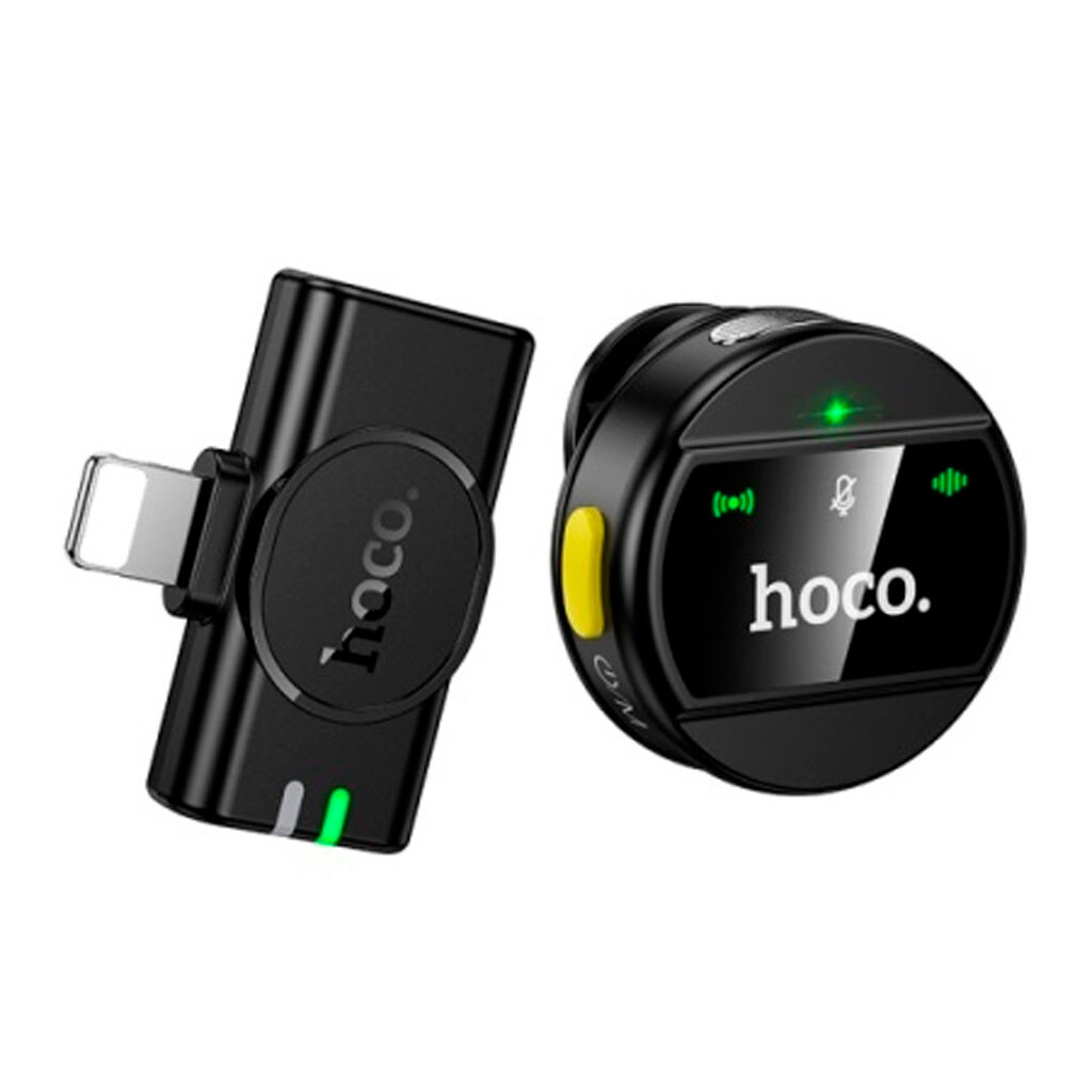 Микрофон петличный Hoco L21, Черный - № 1 Микрофон петличный Hoco L21, Черный - № 1