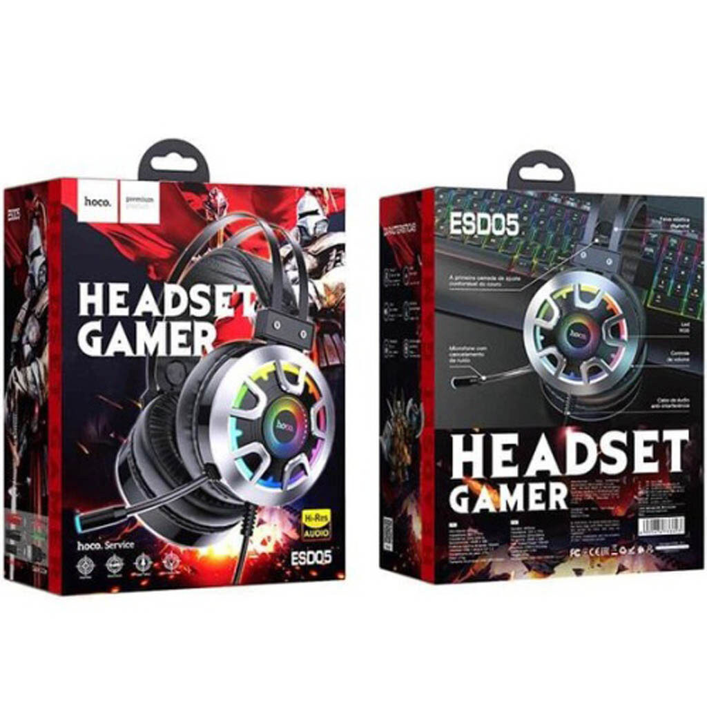 Наушники Hoco ESD05, С микрофоном, Черный - № 7 Наушники Hoco ESD05, С микрофоном, Черный - № 7