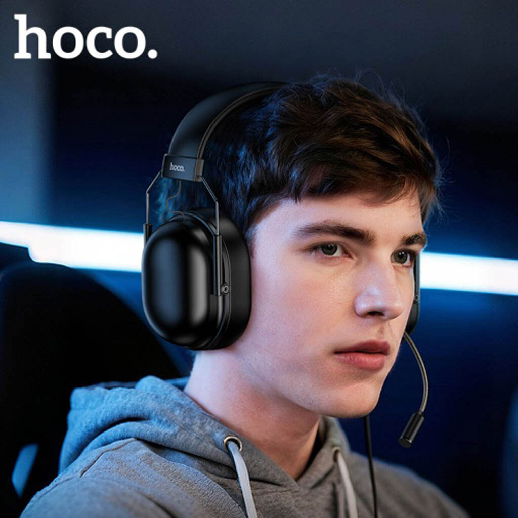 Наушники Hoco W113, С микрофоном, Черный - № 6 Наушники Hoco W113, С микрофоном, Черный - № 6