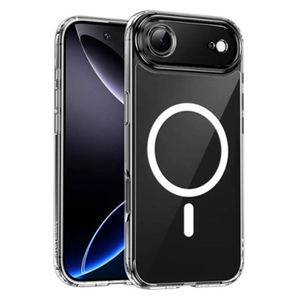 Чехол (накладка) Apple iPhone 17 Air, Hoco, MagSafe, Прозрачный - № 1 Чехол (накладка) Apple iPhone 17 Air, Hoco, MagSafe, Прозрачный - № 1