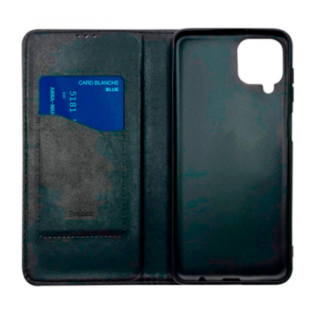 Чехол (книжка) OPPO Realme Note 60, Leather Case Fold, Черный - № 2 Чехол (книжка) OPPO Realme Note 60, Leather Case Fold, Черный - № 2