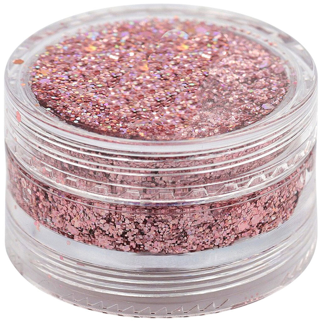 Глітер для обличчя та тіла гелевий Lovit мікс, 3 г - № 1 Глітер для обличчя та тіла гелевий Lovit мікс, 3 г - № 1