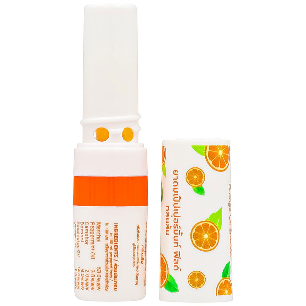 Засіб для інгаляції ароматичний Peppermint Field Orange Oil, 2 мл - № 3 Засіб для інгаляції ароматичний Peppermint Field Orange Oil, 2 мл - № 3
