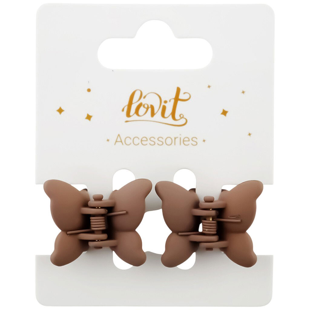 Краб для волосся пластиковий фігурний в асортименті - № 1 Краб для волосся пластиковий фігурний в асортименті - № 1