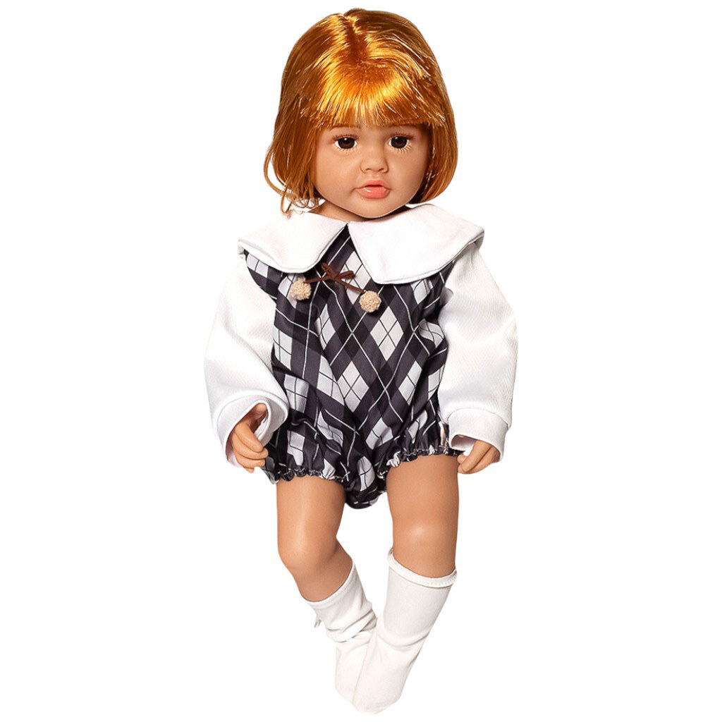 Лялька музична в одязі в коробці, 55 см - № 1 Лялька музична в одязі в коробці, 55 см - № 1