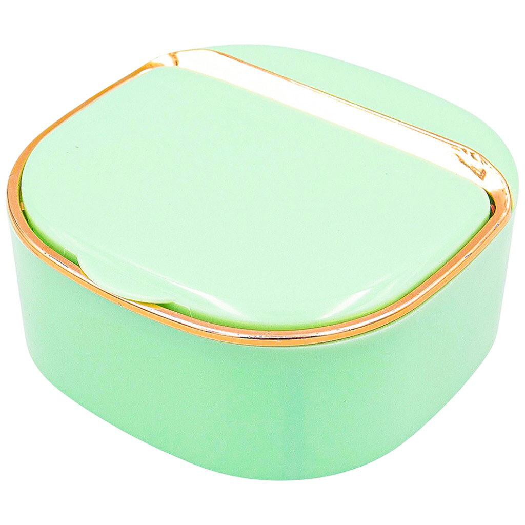 Мыльница настенная пластиковая самоклеящаяся закрытая - № 2 Мыльница настенная пластиковая самоклеящаяся закрытая - № 2