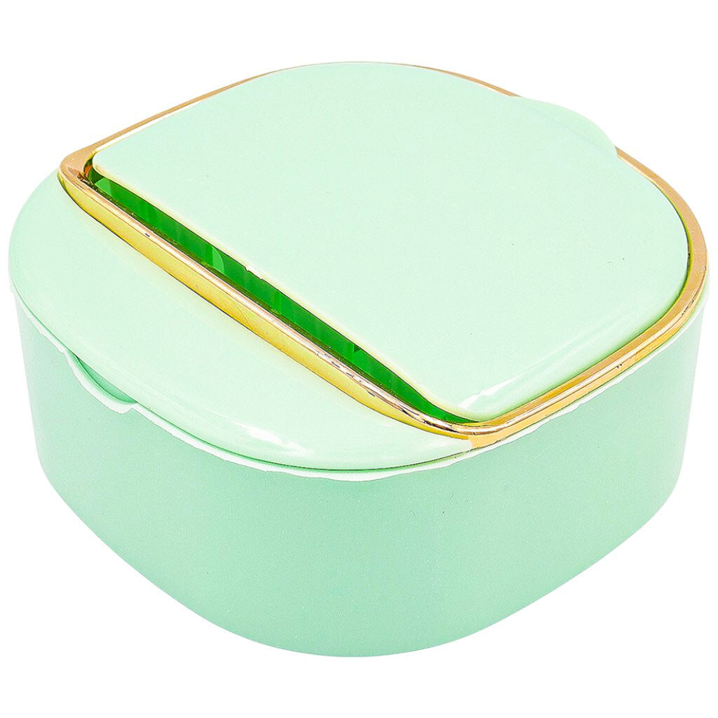 Мыльница настенная пластиковая самоклеящаяся закрытая - № 3 Мыльница настенная пластиковая самоклеящаяся закрытая - № 3