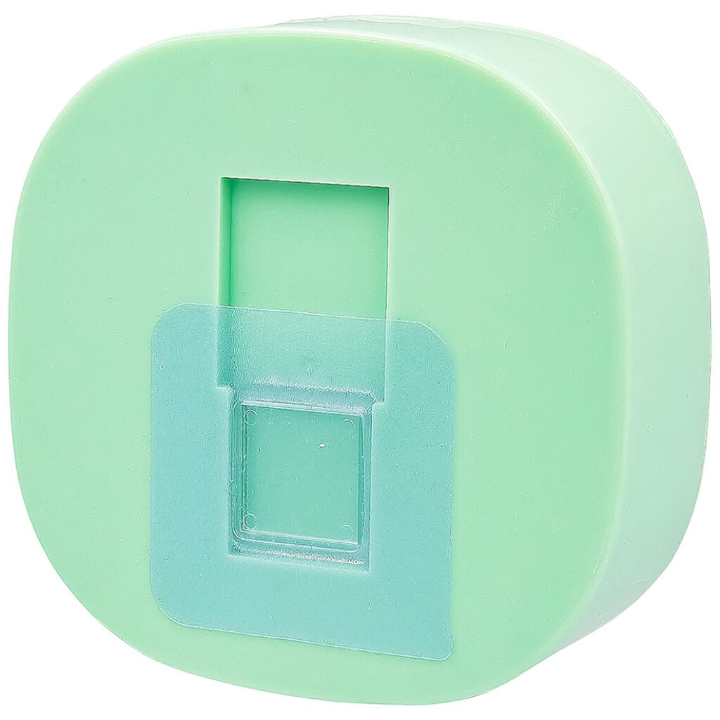 Мыльница настенная пластиковая самоклеящаяся закрытая - № 6 Мыльница настенная пластиковая самоклеящаяся закрытая - № 6