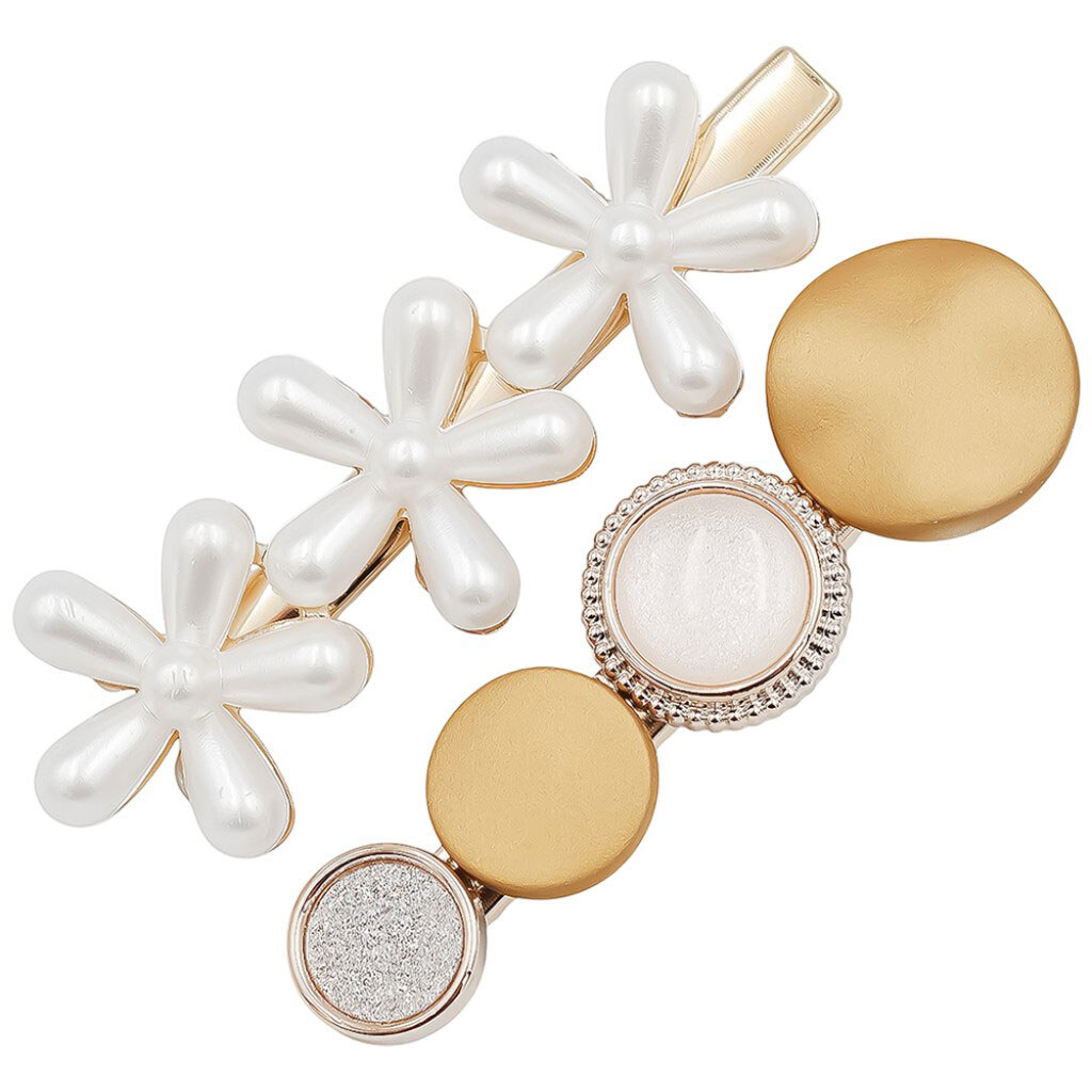 Набор заколок для волос с декором Lovit, 2 шт. - № 2 Набор заколок для волос с декором Lovit, 2 шт. - № 2