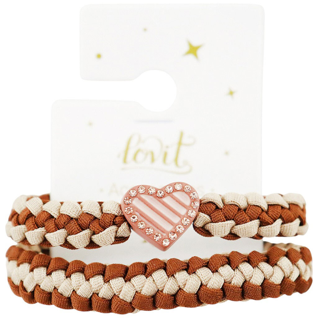 Набір резинок для волосся кольорових, 2 шт - № 1 Набір резинок для волосся кольорових, 2 шт - № 1