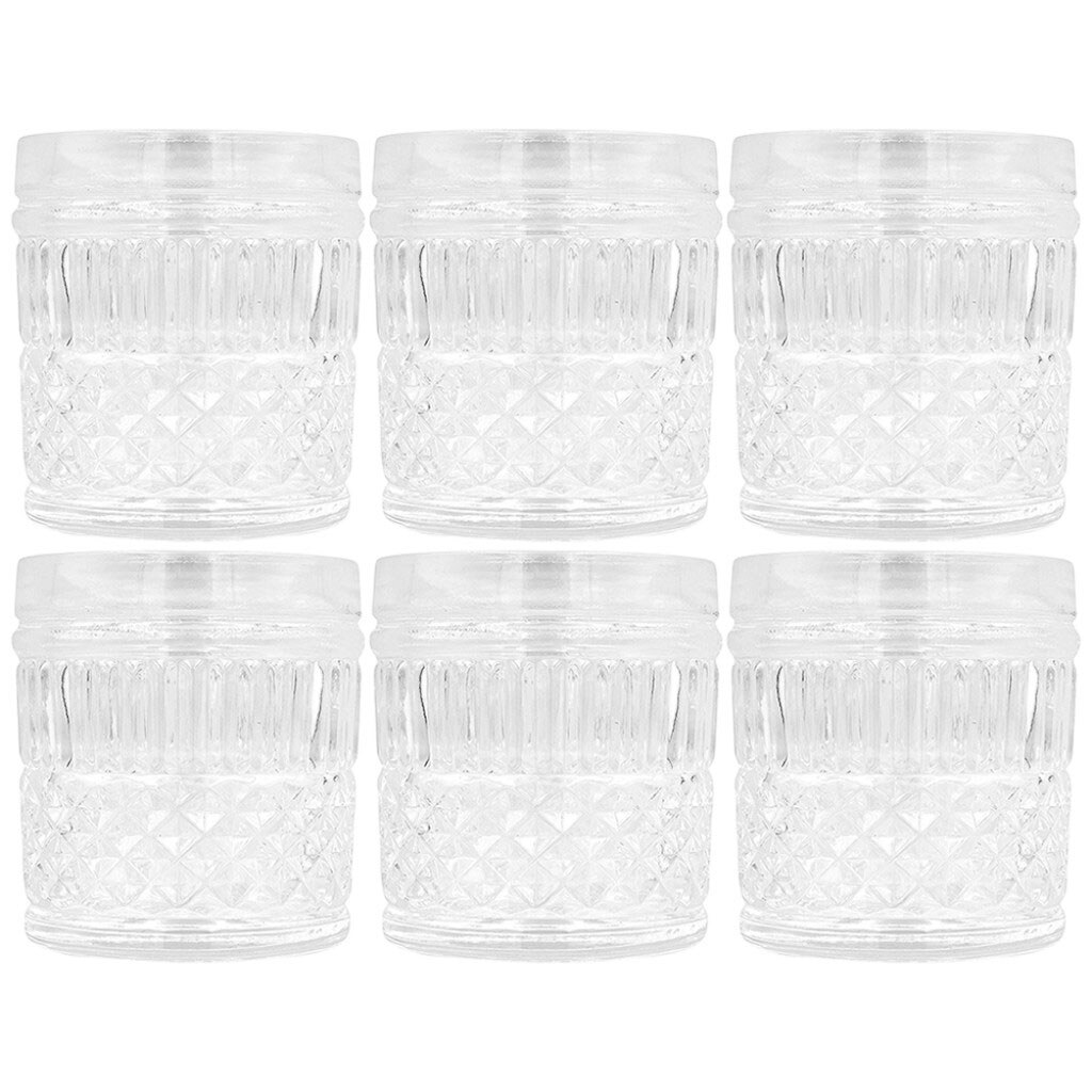 Набір склянок низьких UNIGLASS DIAMOND, 245 мл х 6 шт/уп. - № 1 Набір склянок низьких UNIGLASS DIAMOND, 245 мл х 6 шт/уп. - № 1