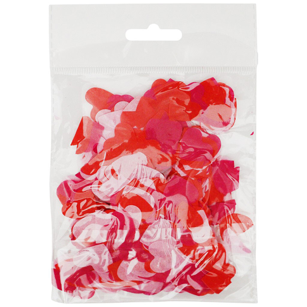 Наполнитель декоративный бумажный цветной "Сердца" - № 1 Наполнитель декоративный бумажный цветной "Сердца" - № 1