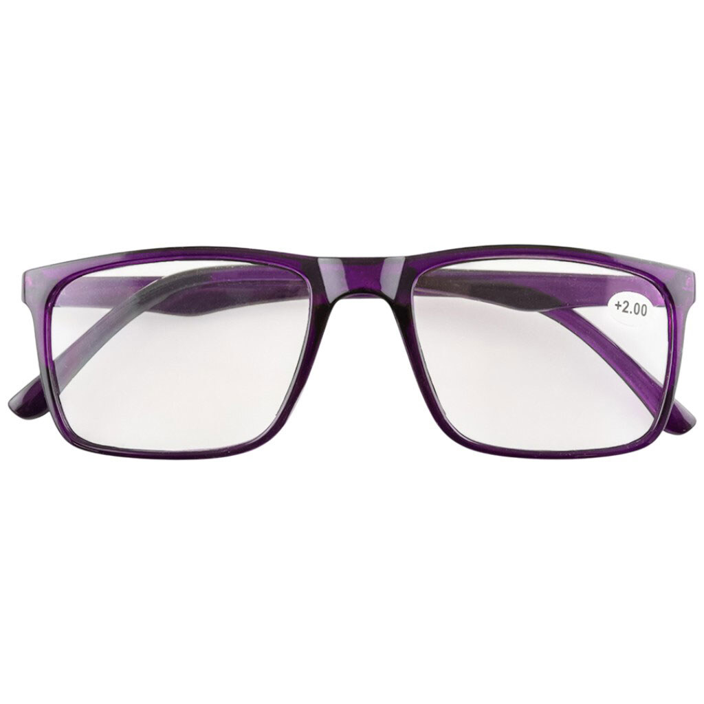 Очки в пластиковой оправе с диоптриями +2,0 - № 1 Очки в пластиковой оправе с диоптриями +2,0 - № 1
