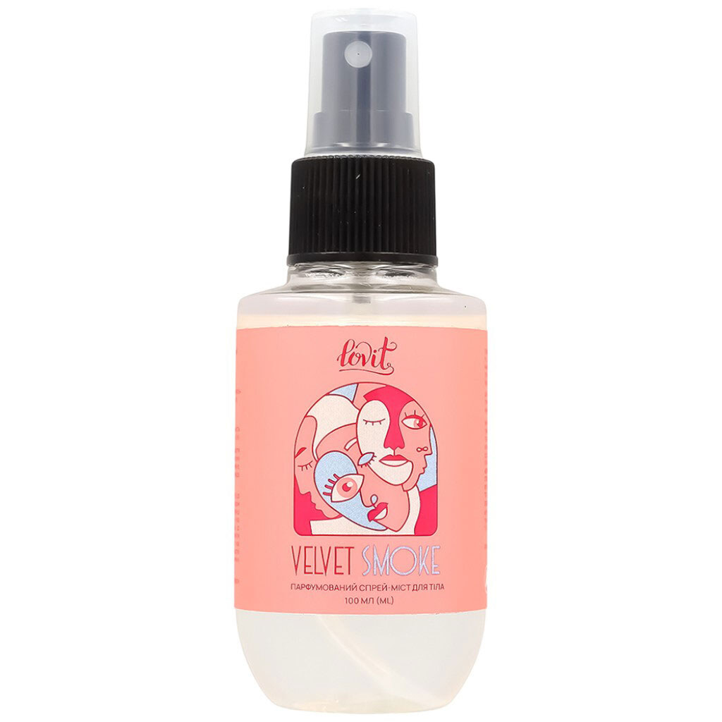 Спрей-мост для тела парфюмированный Lovit Velvet Smoke, 100 мл - № 1 Спрей-мост для тела парфюмированный Lovit Velvet Smoke, 100 мл - № 1